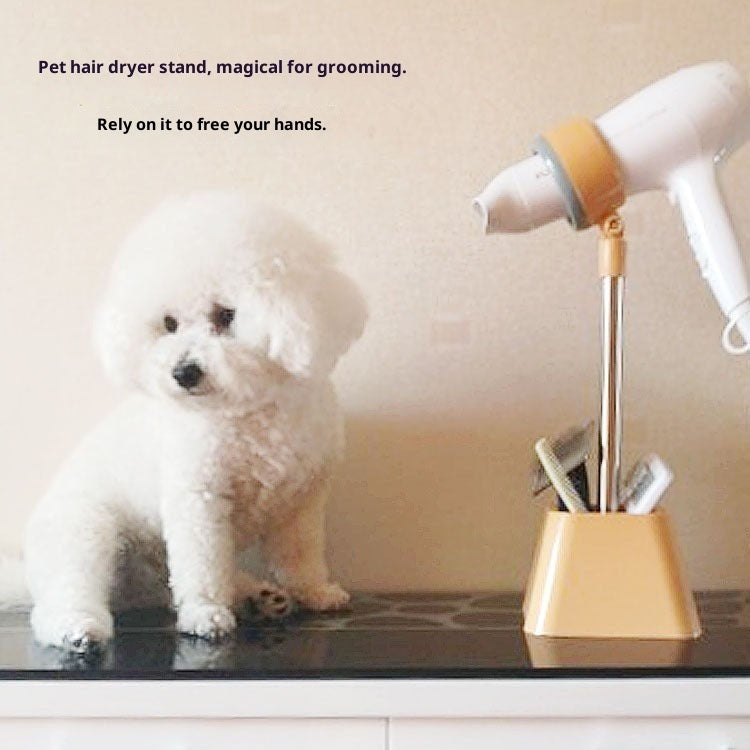 Hands-Free Pet Hair Dryer with Stand — Grooming Made Easy