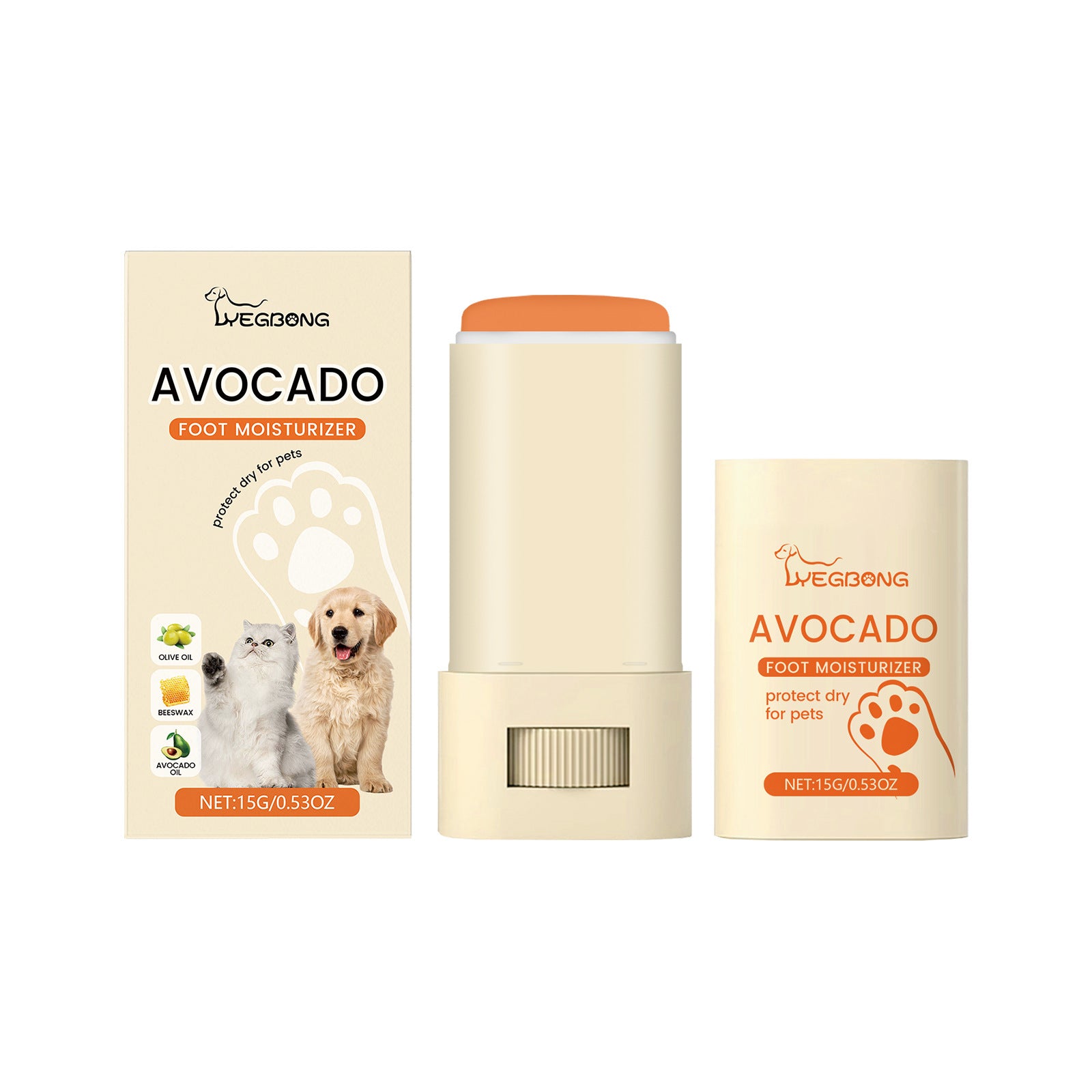 Paw & Claw Moisturizing Cream — Cracked Paw Relief for Dogs & Cats